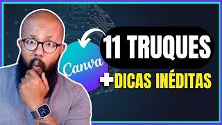  11 TRUQUES & Dicas Canva que vão te Surpreender!