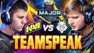 NAVI vs G2 - CSGO Title-Winning Teamspeak at PGL Major Stockholm 2021