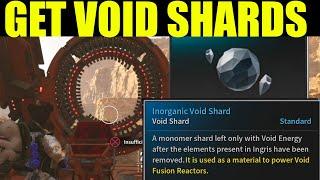 How to get Void shards the first descendant (polymer void shard & Organic Void shard)