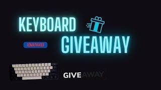 Klaviatūras Giveaway!!!