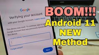 Boom!!! New Method!!! All Samsung Android 11/12 Remove Google Account, Bypass FRP.