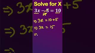 Nice Math Olympiad | Find X #MathShorts #matholympiad #SATMath