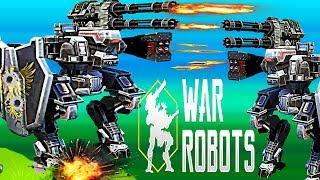 Gareth Hatasha Galahad LEO Griffin в War Robots - БИТВА РОБОТОВ # 34 Видео для детей как мультик.