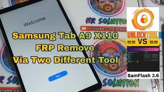 Samsung A9 Tab X110 FRP Remove Done ...