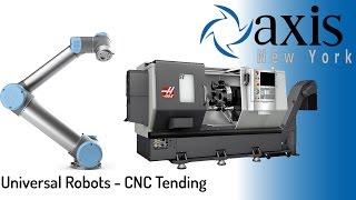 Universal Robots UR5 Tending Haas CNC