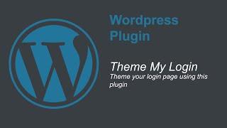 Wordpress Plugin  Theme My Login