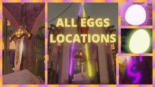 Dungeon Quest All 10 Excalibur Eggs Locations 2022| Roblox