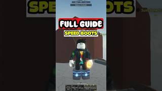 Speed boots full guide #fisch #roblox #johngaming