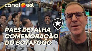 BOTAFOGO VAI COMEMORAR TÍTULO DA LIBERTADORES NA PRAIA; EDUARDO PAES DETALHA OPERAÇÃO