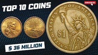 Most Valuable Sacagawea & Presidential One Dollar Coins Worth Big Money – Coin Collectors Must Watch