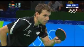 Timo Boll против Александра Шибаева