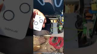 genius gate opener key setup