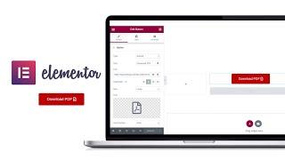 How to create a direct download button in elementor