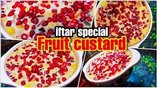  RAMADAN SPECIAL / IFTAR DRINK / FRUIT CUSTARD RECIEPE/ NOMB THURA..