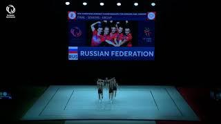 Russia - 2021 Aerobics Europeans, groups final