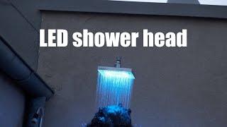 LED shower head