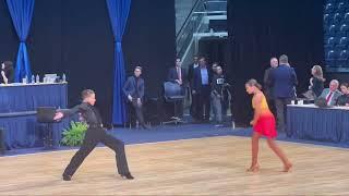 USA National Championships Latin, 2022, Utah-Provo, Leo Kolmykov and Katya Storchevaya 