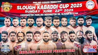 [LIVE]  SLOUGH (U.K) Kabaddi Tournament England Kabaddi Federation 22 Jun 2025