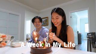 week in my life │ celebrating my 24th bday, visiting friends in sf, self care & maintenance