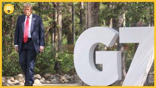Trump leaves G7 summit early as tensions in Middle East rise