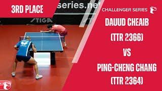 3rd Place | Dauud Cheaib (TTR 2366) vs Ping-Cheng Chang (TTR 2364) | Week 6