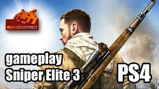 PS4 Gameplay Sniper Elite 3 // Playstation 4 [deutsch HD 1080p]