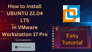 How to Install Ubuntu 22.04 LTS on VMware Workstation 17 pro | Easy Step-by-Step Tutorial & Tips!"