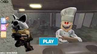 Escape Papa Pizza's Pizzeria! (SCARY OBBY) - Playing as Boss Smilie Cat Full Gameplay All Jumpscare