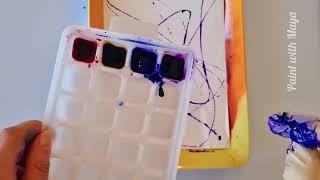  "Marble Magic: Creating Abstract Art with Glass Marbles!" 