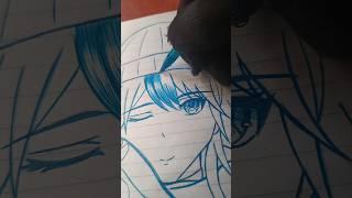 Cute girl Drawing #drawing #sketch #sketchbook #art