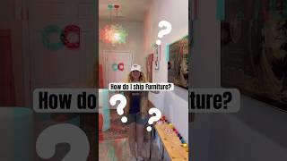 How to Ship Furniture! #furnitureflip #thrifter #home #resale #shorts #homehacks #shortsfeed