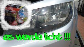 VW Caddy 2K Lichttest Osram Nightbreaker 200