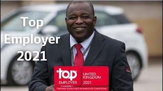 Securitas UK recognised as a Certified Top Employer 2021