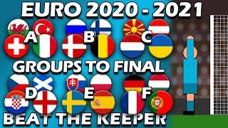 Beat The Keeper  EURO 2020 2021  Group Matches to Final