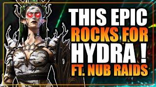 WHITE DRYAD NIA | This Epic Is A GAME CHANGER ! Ft. @NubRaids | Raid Shadow Legends (Test Server)