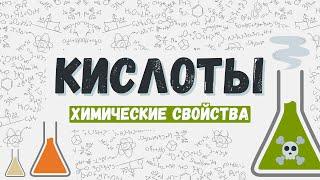 Кислоты: химические свойства, способы получения, классификация #кислоты #химия #егэхимия #химшкола