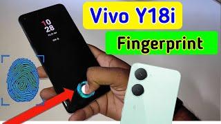 Vivo y18i display fingerprint setting/Vivo y18i fingerprint screen lock/fingerprint sensor