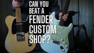 Are Danocasters and K Lines Fender Custom Shop Level Guitars?