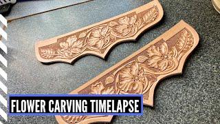 Flower Carving Timelapse