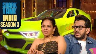 India की पहली AI Car में बैठकर सभी Sharks ने ली एक Fun Test Drive | Shark Tank IndiaS3 | New Sharks