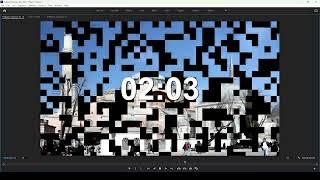 This countdown timer is made with subtitles!? And is highly customizable! #tutorial #premierepro