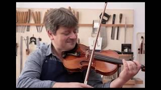 Alexander Hazin — violin master, partner of the Competition