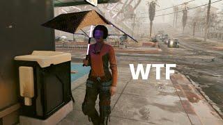 Normal Umbrellas Mod | Cyberpunk 2077