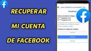 CÓMO RECUPERAR MI CUENTA DE FACEBOOK | CAMBIAR LA CONTRASEÑA DE FACEBOOK SI SE ME OLVIDO