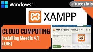 A Beginner's Guide to Installing Moodle 4.1 on Windows 11 with XAMPP