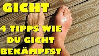 Gicht ist schmerzhaft –  4 Tipps wie Du Gicht bekämpfen kannst