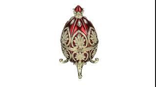 Design Toscano's Alexander Palace Collection Romanov-Style Enameled Egg: Polotsk