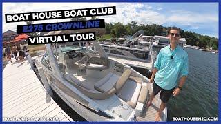 E275 Crownline Boat Club Virtual Walkthrough. Boat House Boat Club. Lake Geneva Boathouseh2o.com.