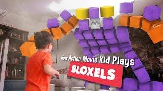 How Action Movie Kid Plays BLOXELS   |  Sponsored