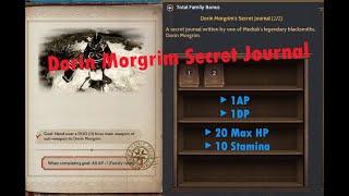 [Black Desert Online SEA] Dorin Morgrim Secret Journal Guide